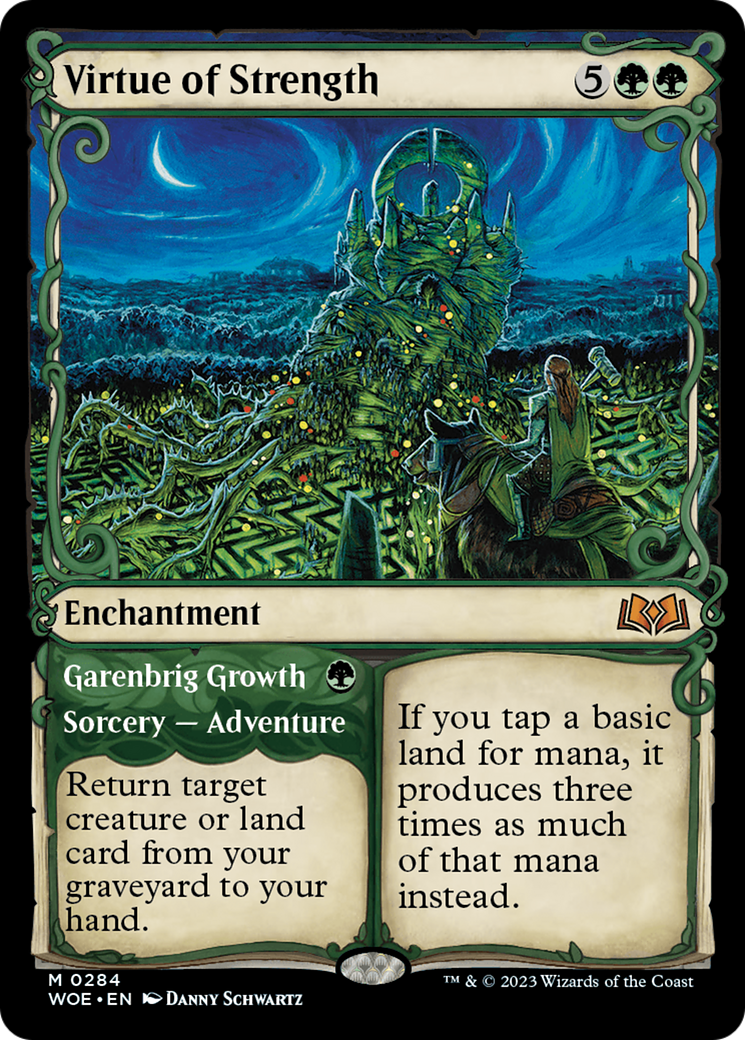 Virtue of Strength // Garenbrig Growth (WOE) 284