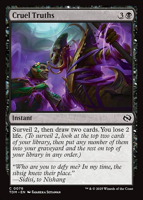 Cruel Truths front