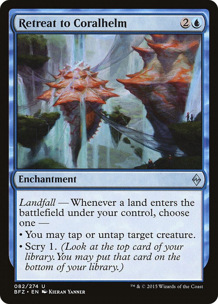 Retreat to Coralhelm (BFZ) 82