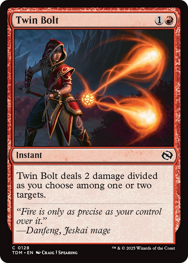 Twin Bolt (TDM) 128 - WZRD TCG