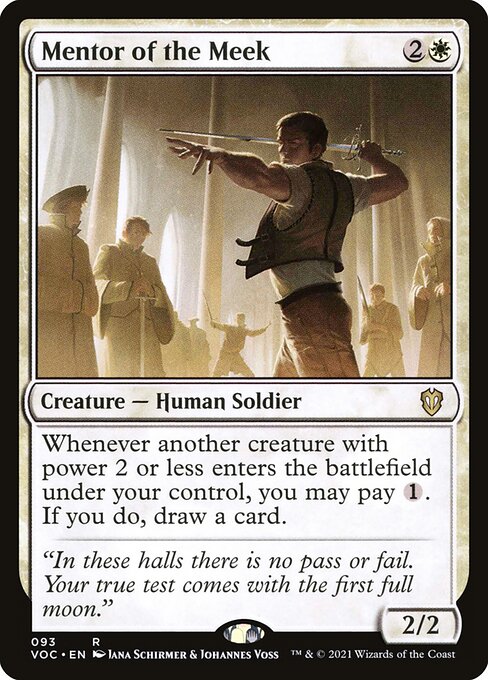 Mentor of the Meek front