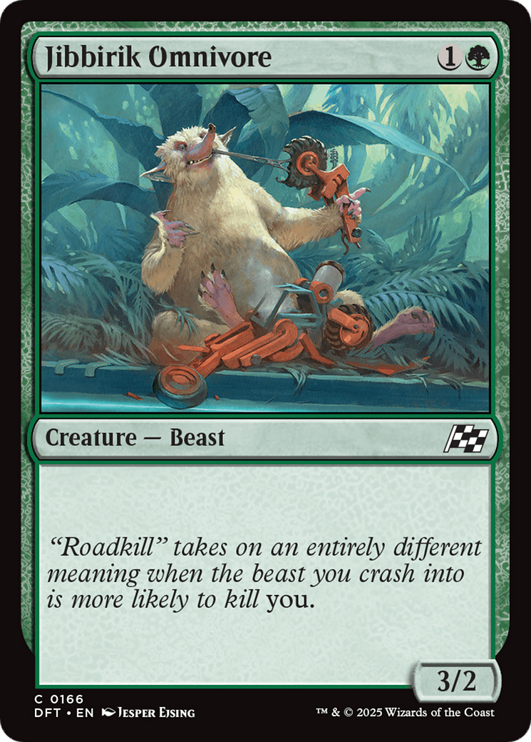 Jibbirik Omnivore (DFT) 166
