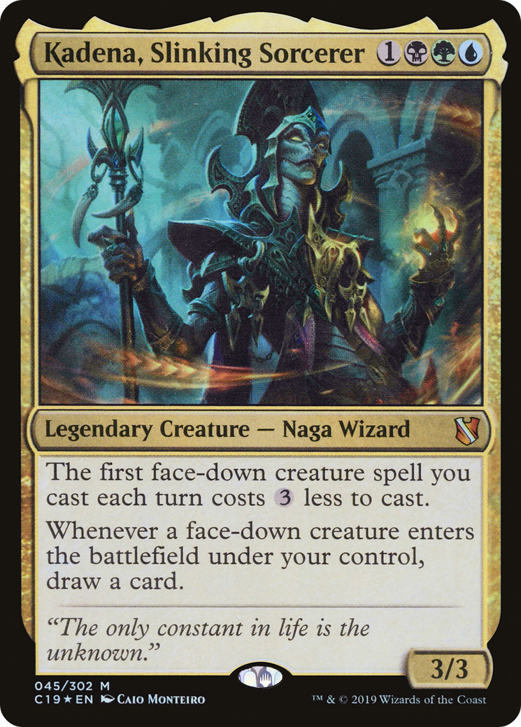 Kadena, Slinking Sorcerer (C19) 45