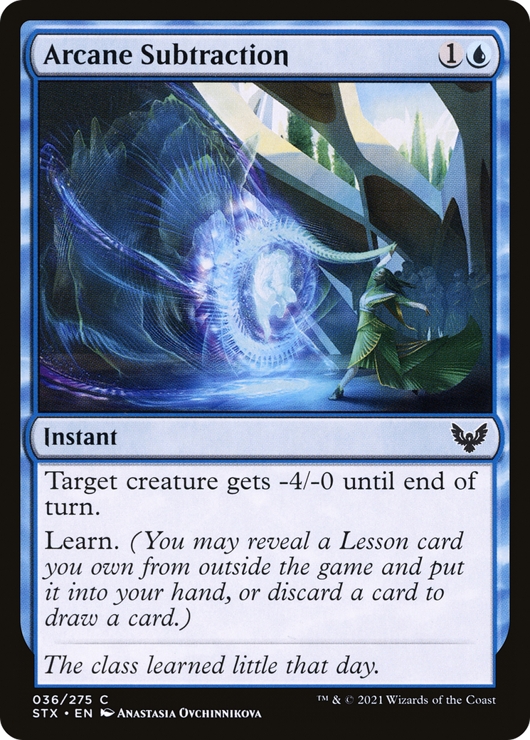 Arcane Subtraction (STX) 36