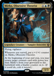 Mirko, Obsessive Theorist (MKC) 2