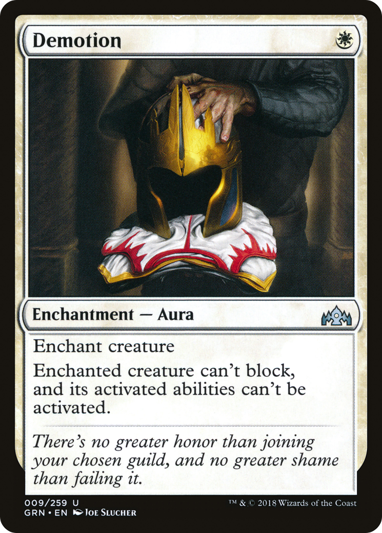 Demotion (GRN) 9 - WZRD TCG