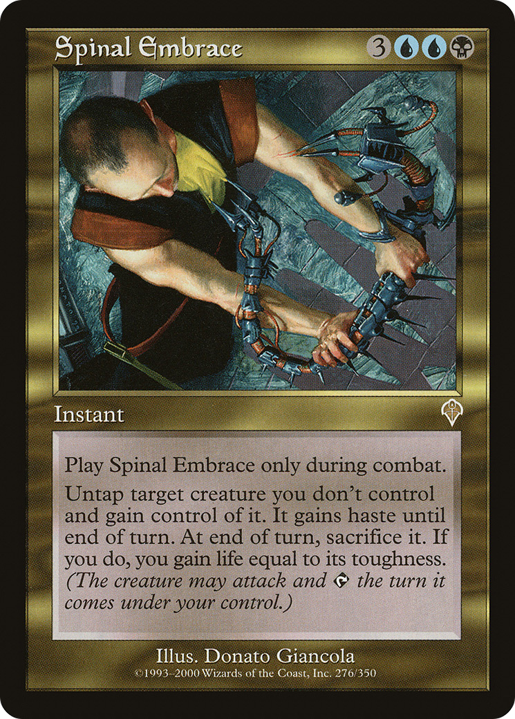 Spinal Embrace (INV) 276 - WZRD TCG