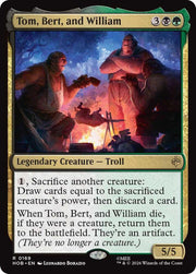 Tom, Bert, and William, HOB, 169, NM, Foil