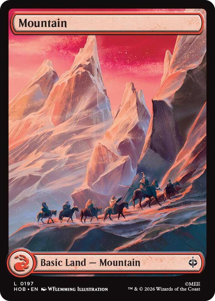 Mountain, HOB, 197, NM, Foil