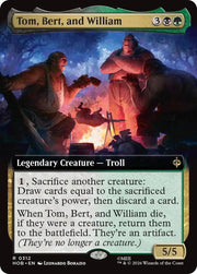 Tom, Bert, and William (Extended Art), HOB, 312, NM