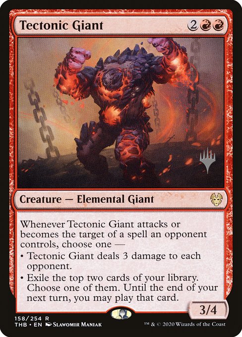 Tectonic Giant front