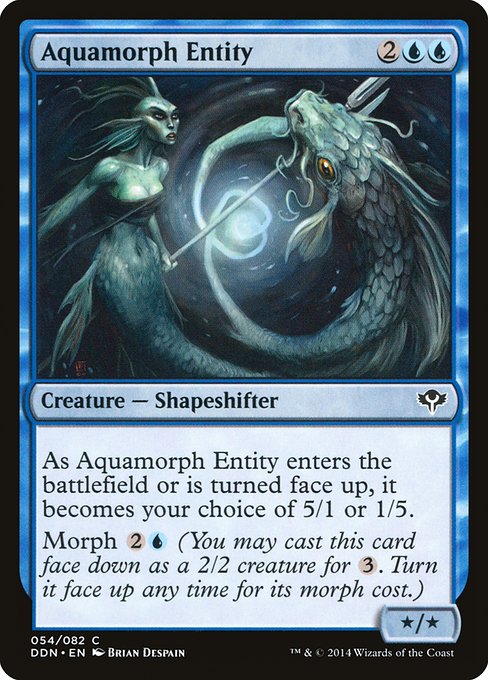 Aquamorph Entity front