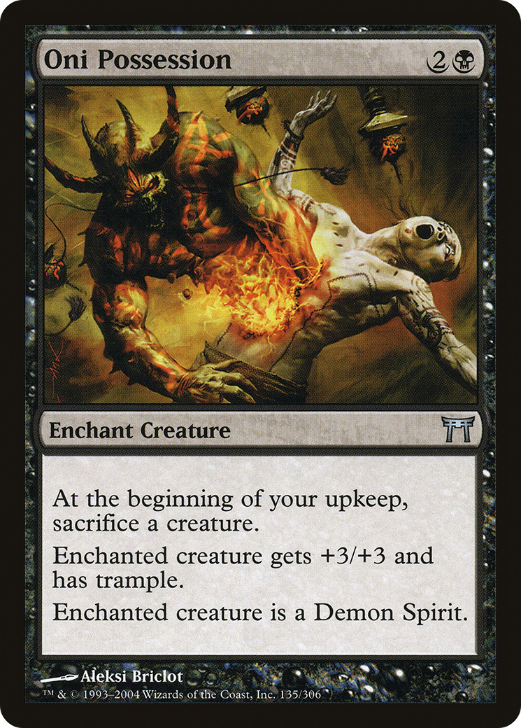 Oni Possession (CHK) 135 - WZRD TCG