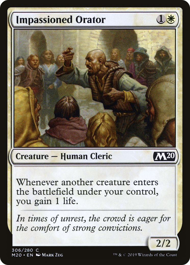 Impassioned Orator (M20) 306