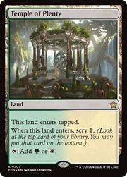 Temple of Plenty (FDN) 703 - WZRD TCG