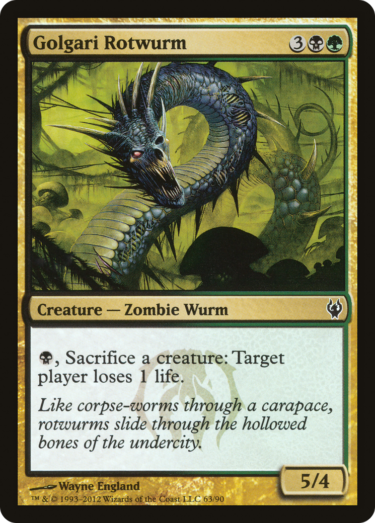 Golgari Rotwurm (DDJ) 63