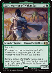 Zuri, Warrior of Wakanda, MSC, 72, NM