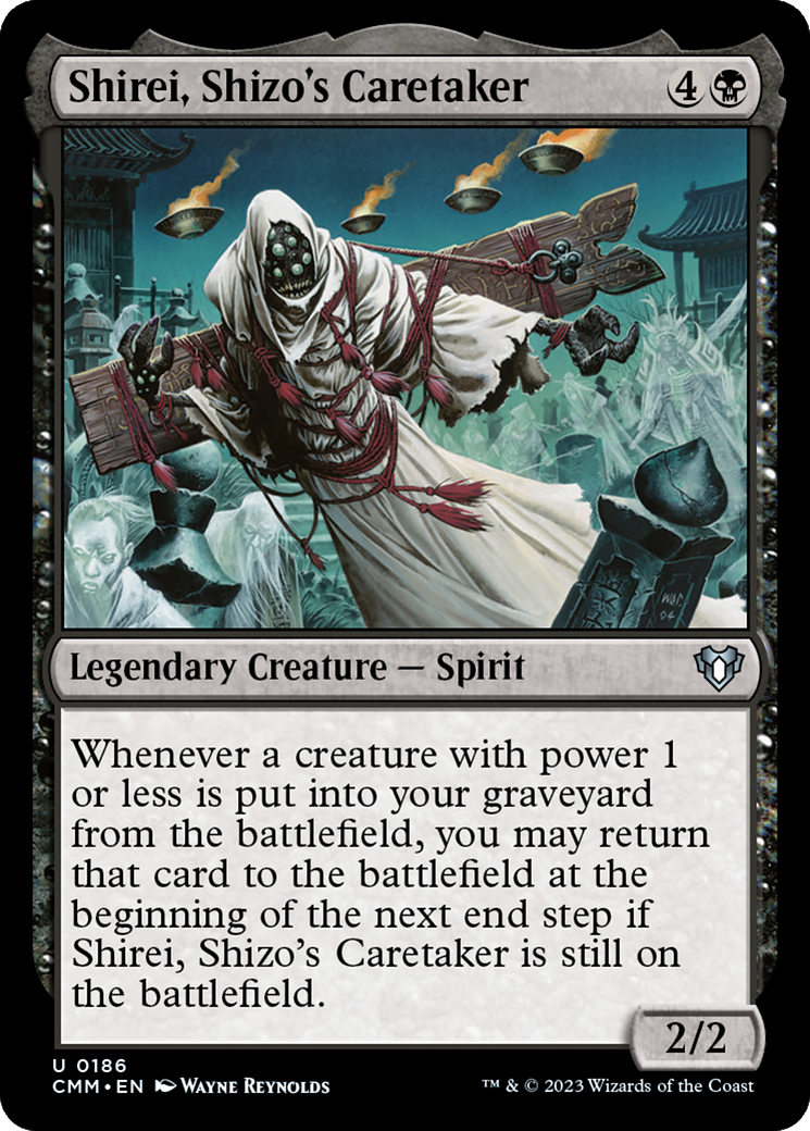 Shirei, Shizo's Caretaker (CMM) 186 - WZRD TCG