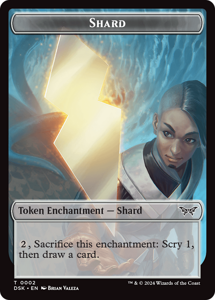 Shard // Glimmer Token (TDSK) 2 - WZRD TCG