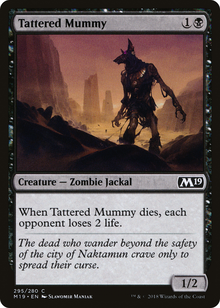 Tattered Mummy (M19) 295 - WZRD TCG