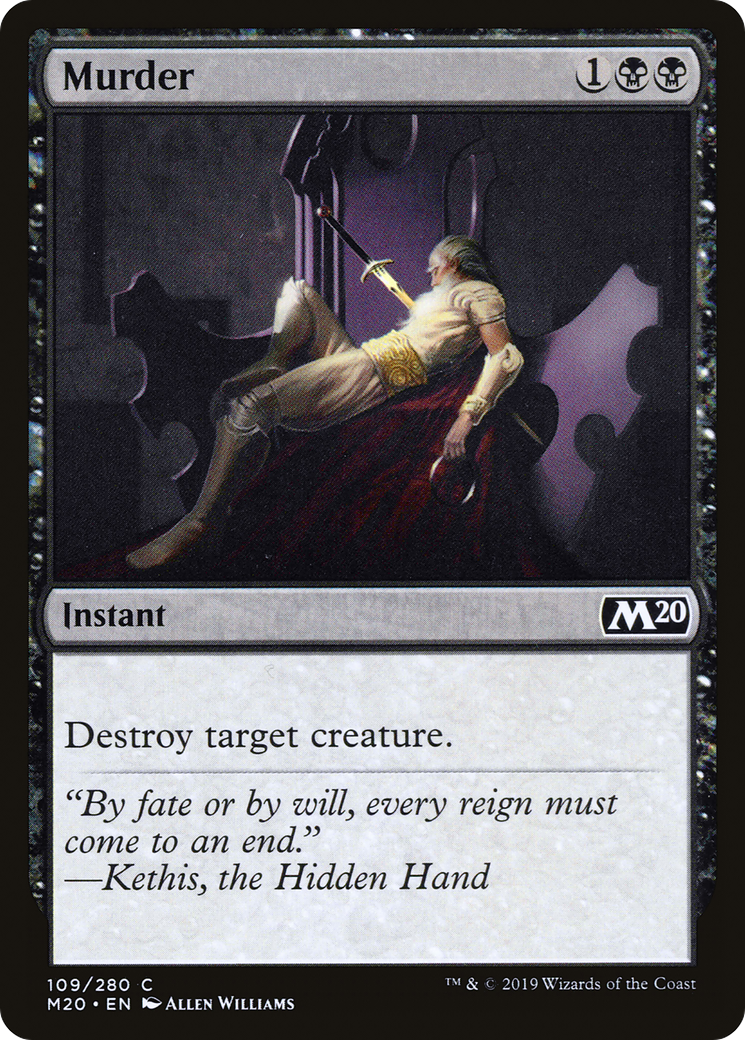 Murder (M20) 109 - WZRD TCG
