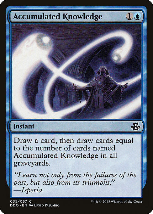Accumulated Knowledge front
