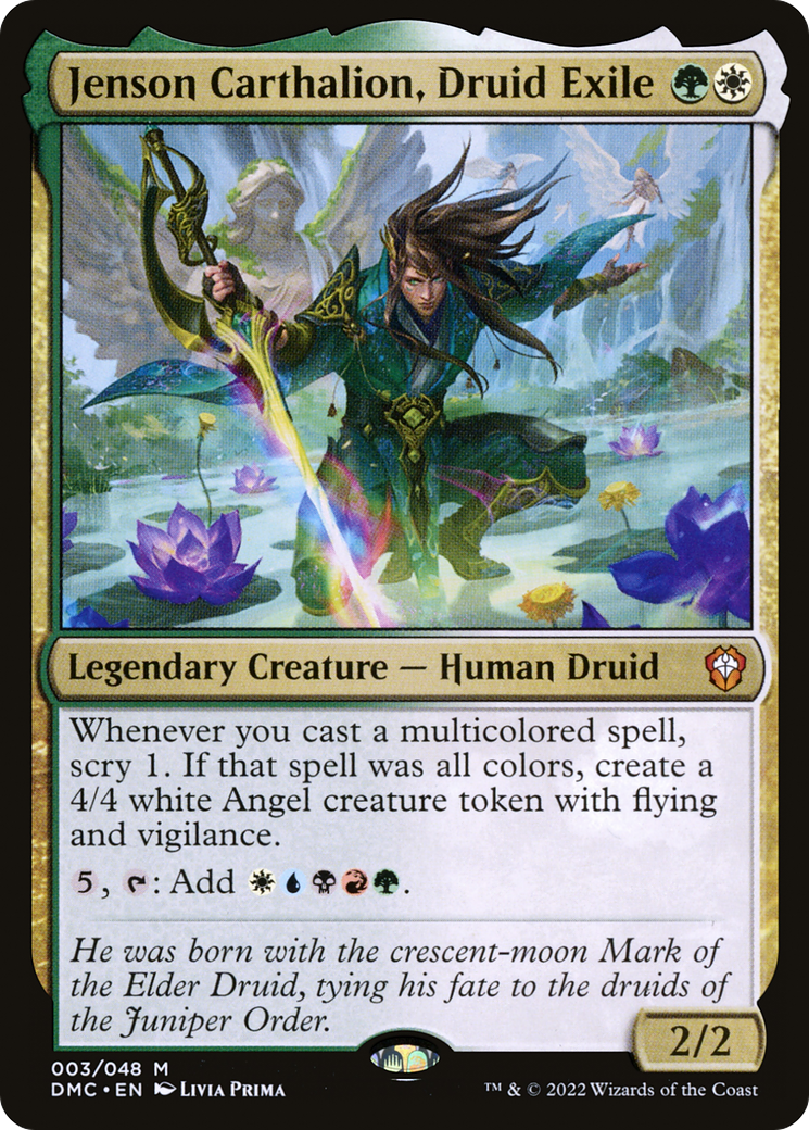 Jenson Carthalion, Druid Exile (DMC) 3