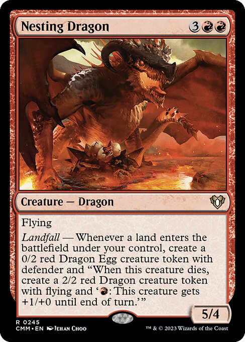 Nesting Dragon front