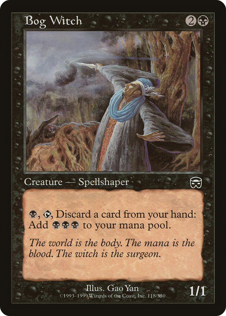 Bog Witch (MMQ) 118 - WZRD TCG