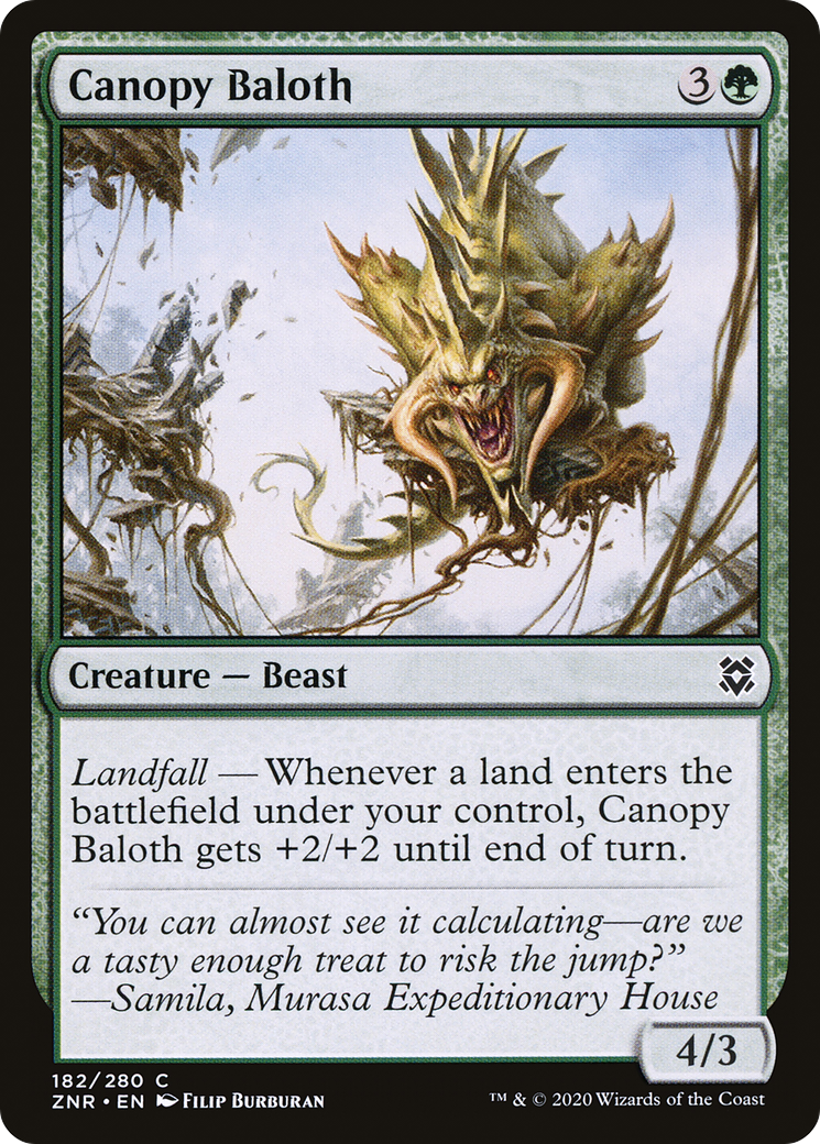 Canopy Baloth (ZNR) 182