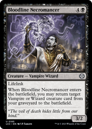 Bloodline Necromancer (LCC) 185 - WZRD TCG