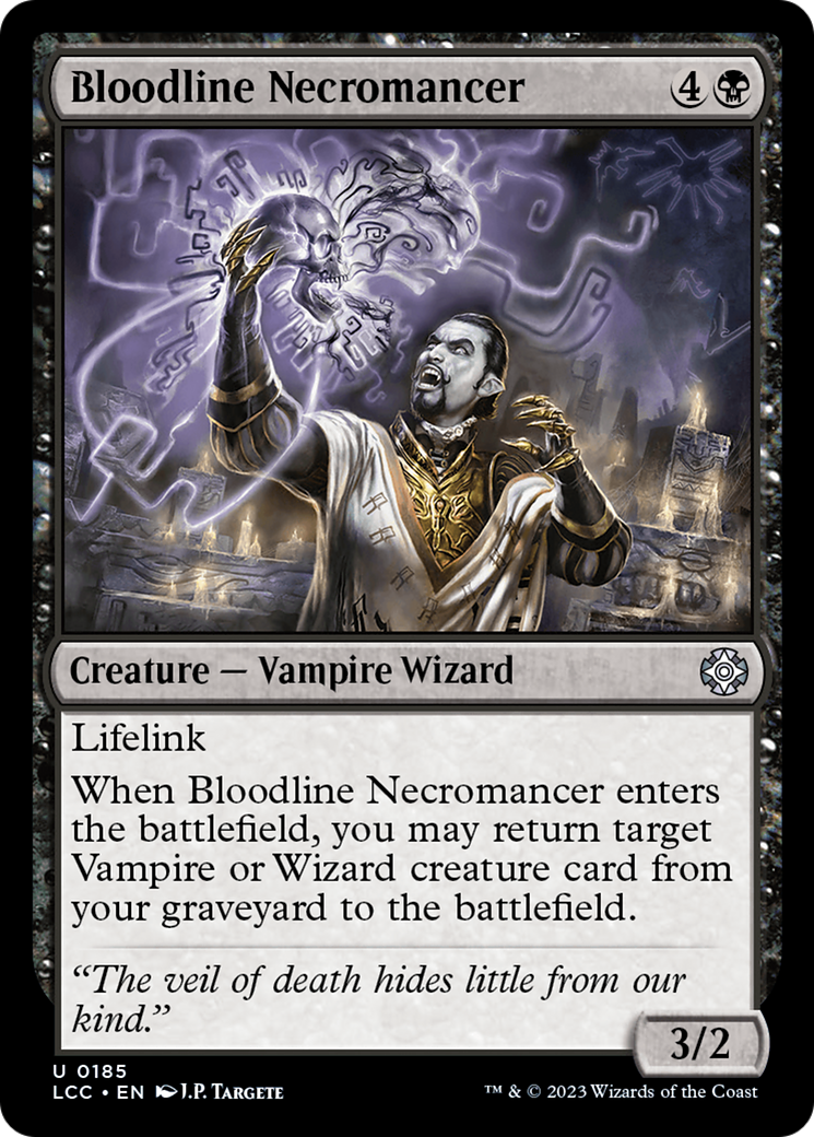 Bloodline Necromancer (LCC) 185 - WZRD TCG