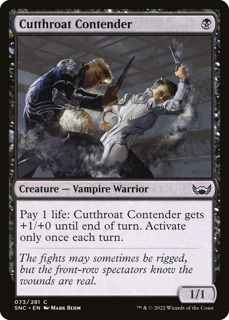 Cutthroat Contender (SNC) 73 - WZRD TCG
