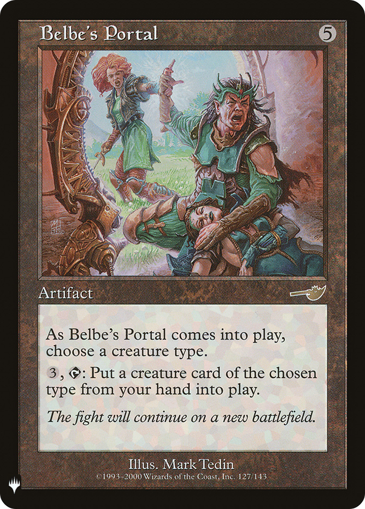 Belbe's Portal (PLST) NEM-127