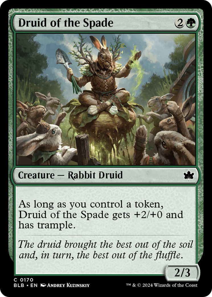 Druid of the Spade (BLB) 170