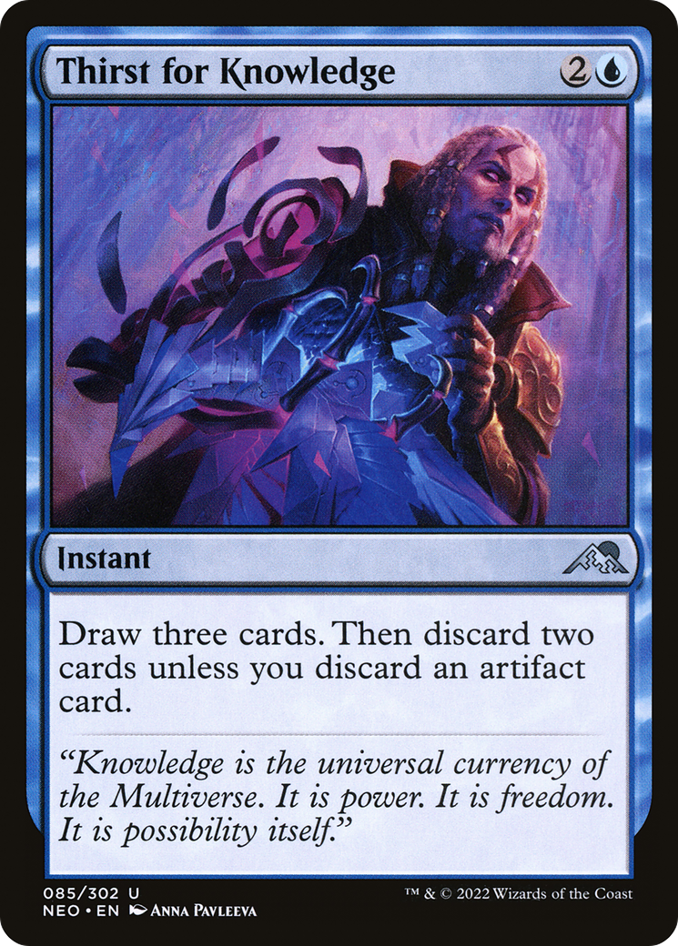 Thirst for Knowledge (NEO) 85 - WZRD TCG