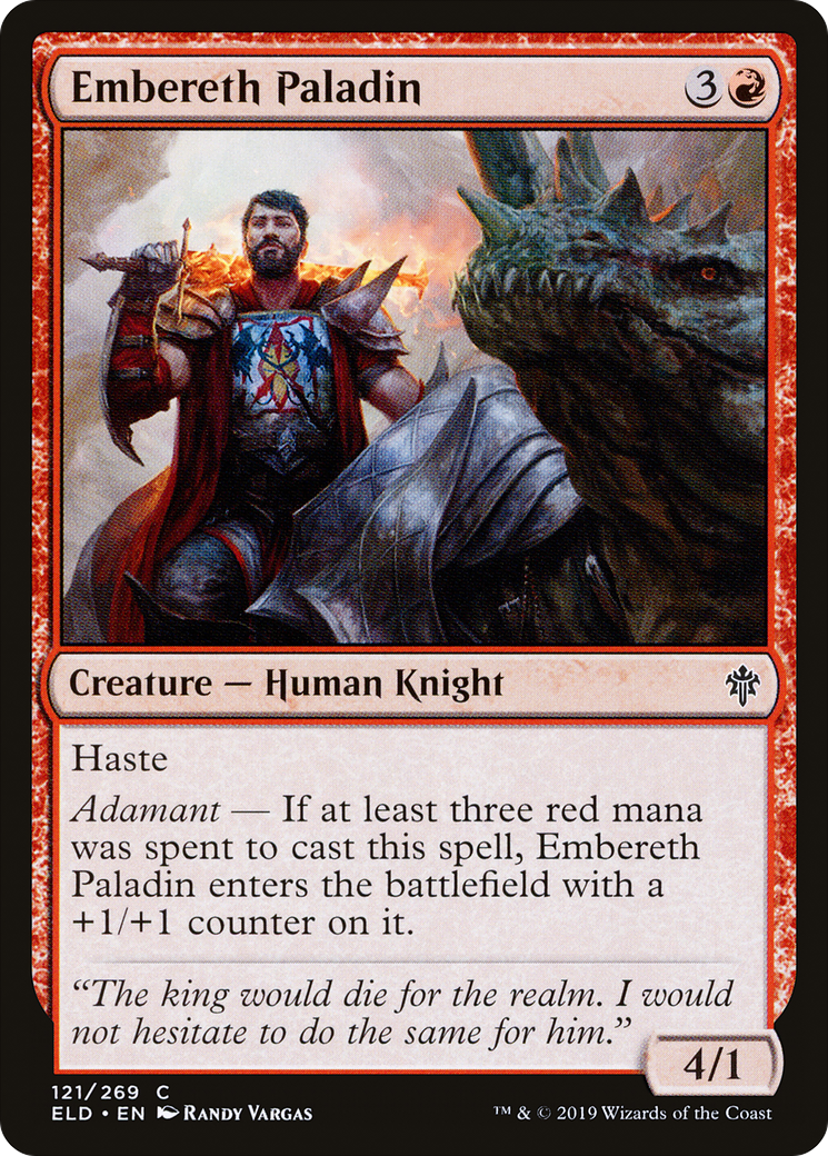 Embereth Paladin (ELD) 121