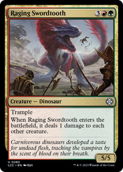 Raging Swordtooth (LCC) 283 - WZRD TCG