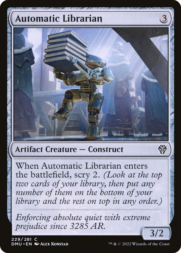 Automatic Librarian (DMU) 229 - WZRD TCG