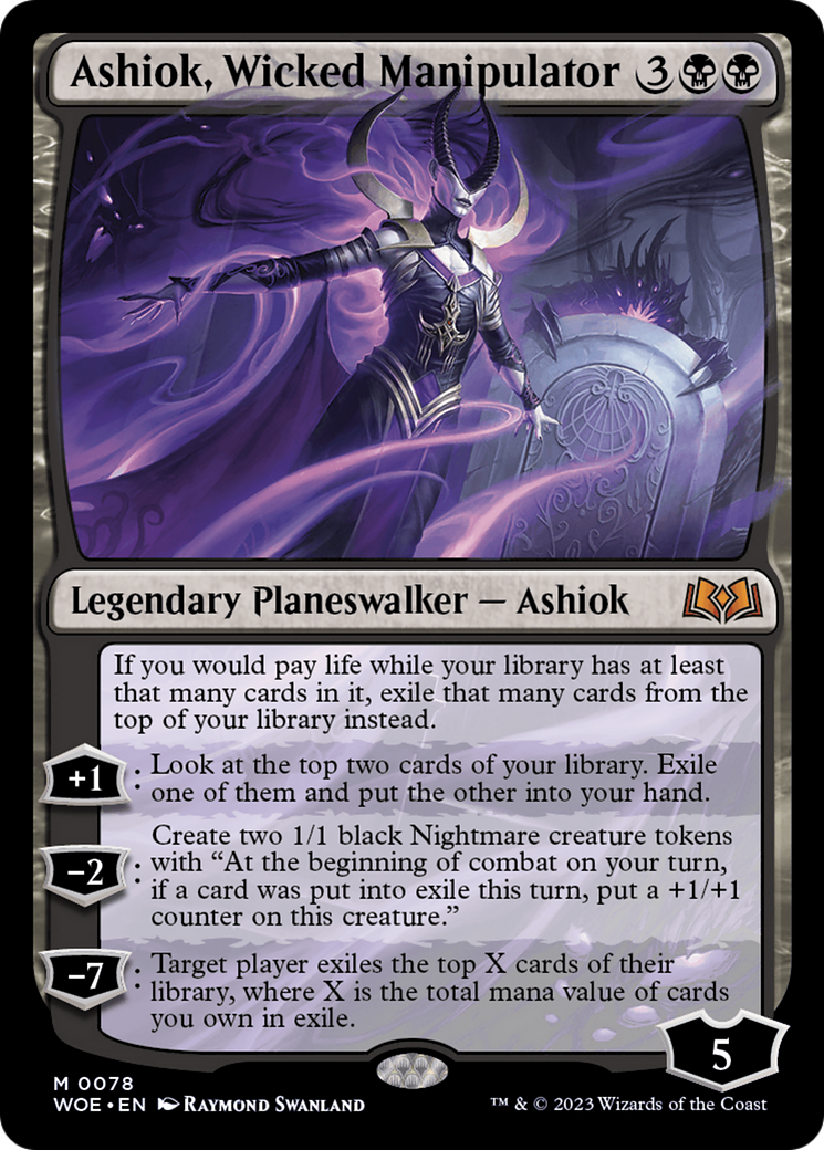 Ashiok, Wicked Manipulator (WOE) 78