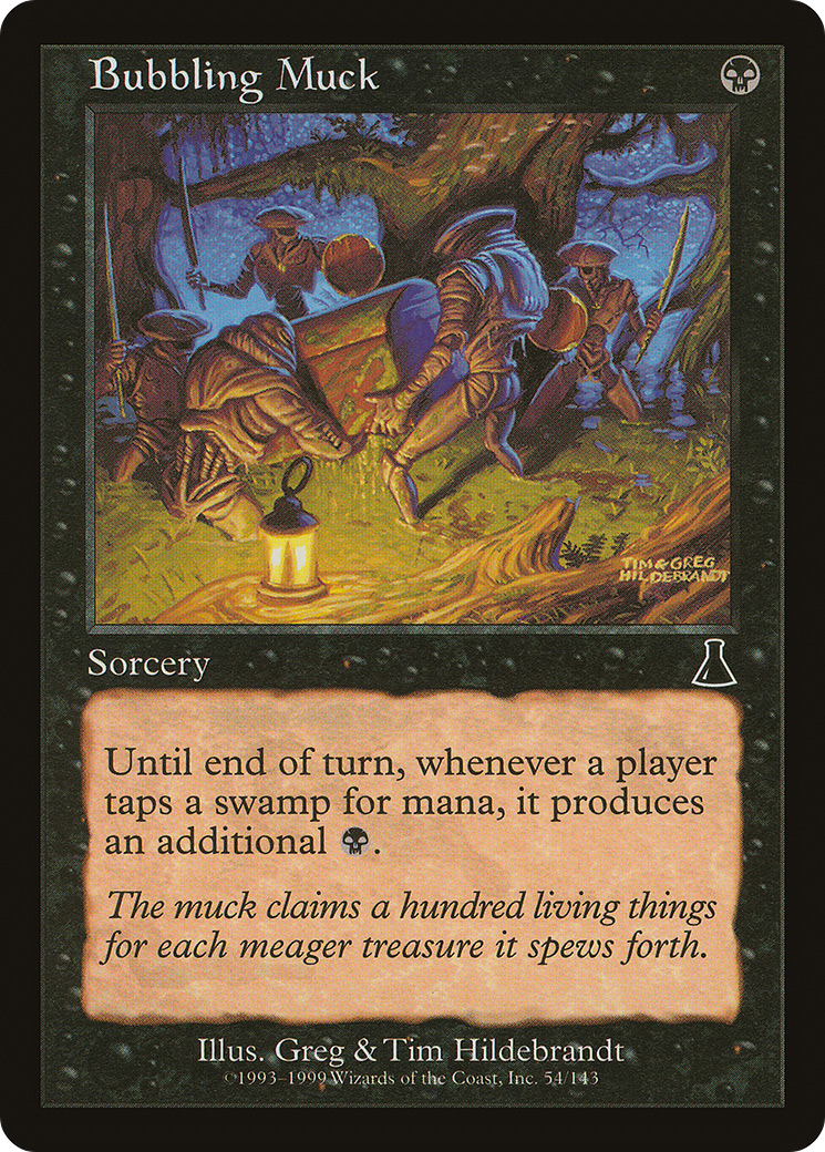 Bubbling Muck (UDS) 54 - WZRD TCG