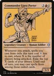 Commander Liara Portyr (CLB) 418 - WZRD TCG