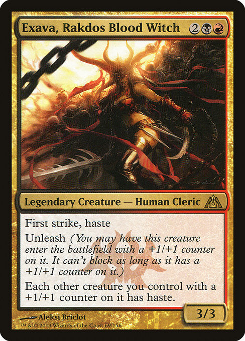 Exava, Rakdos Blood Witch front