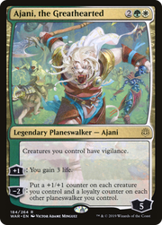 Ajani, the Greathearted (WAR) 184