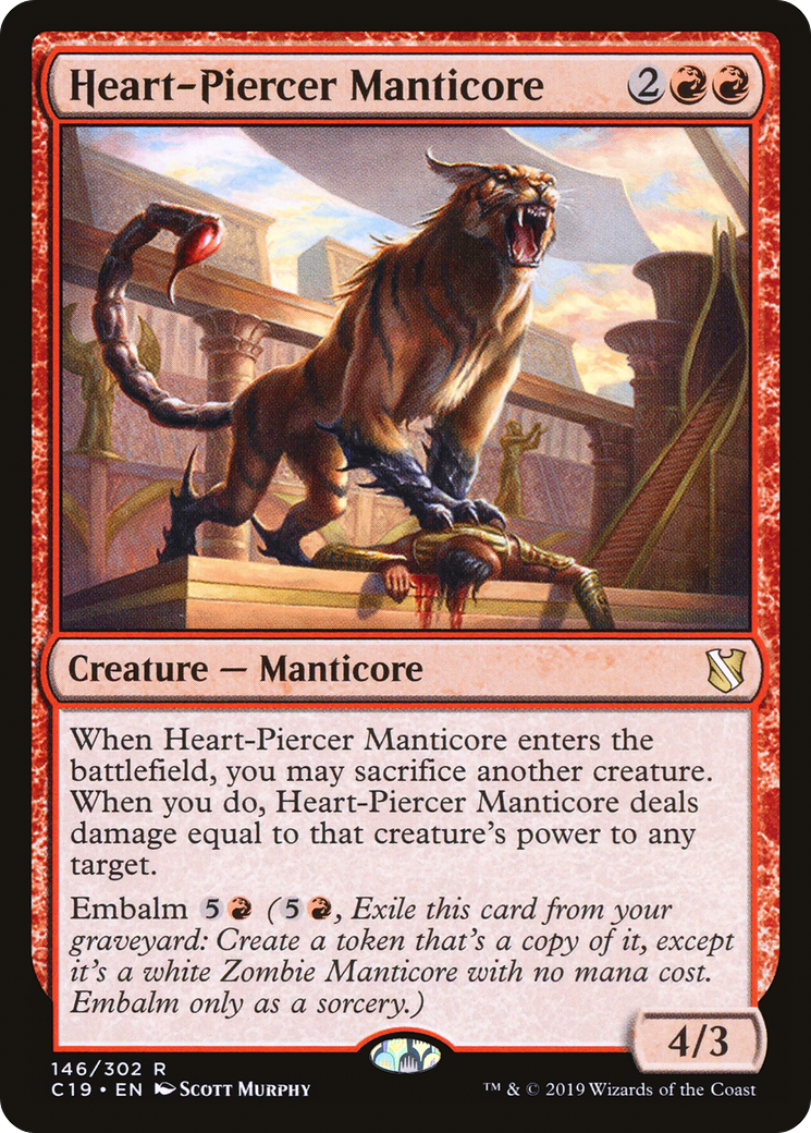 Heart-Piercer Manticore (C19) 146