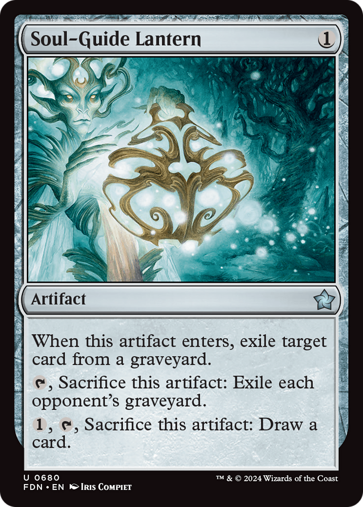 Soul-Guide Lantern (FDN) 680 - WZRD TCG