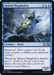 Spined Megalodon (M21) 72 - WZRD TCG
