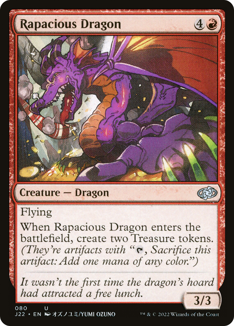 Rapacious Dragon (J22) 80