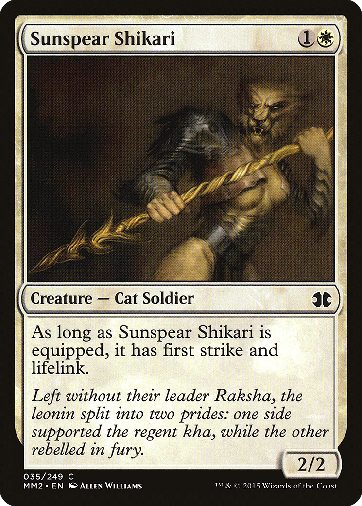 Sunspear Shikari (MM2) 35 - WZRD TCG