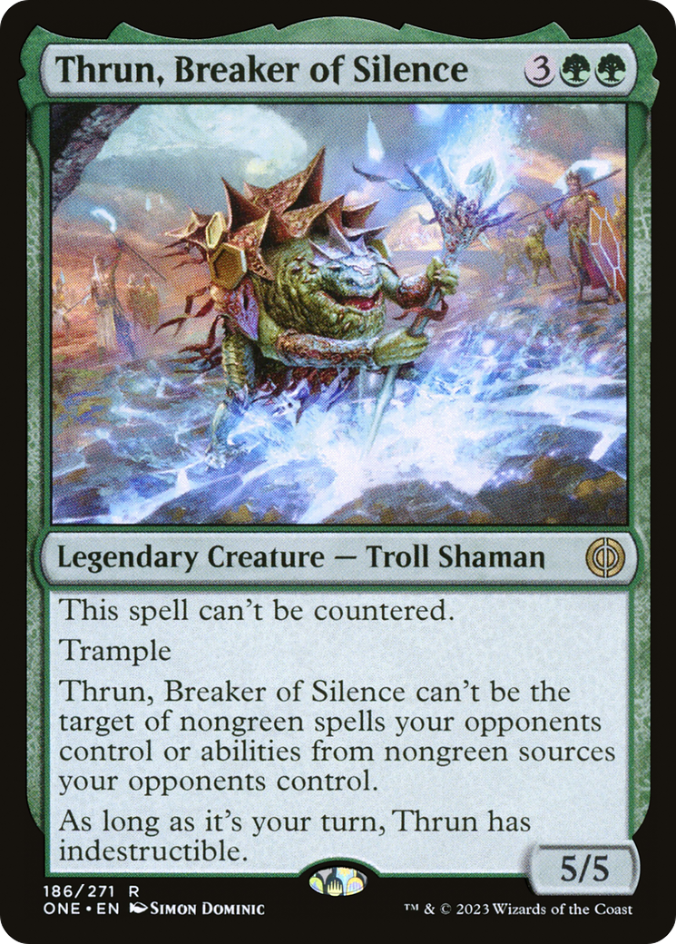 Thrun, Breaker of Silence (ONE) 186 - WZRD TCG